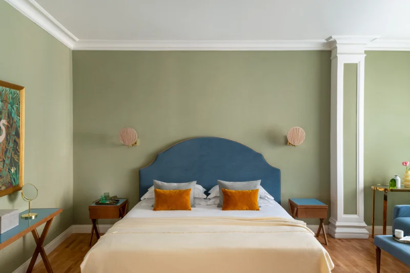 Spacious Junior Suite with king-size double bed and relaxation area in Rome’s historic center - Hotel City Palazzo dei Cardinali, BZAR hotels in Rome
